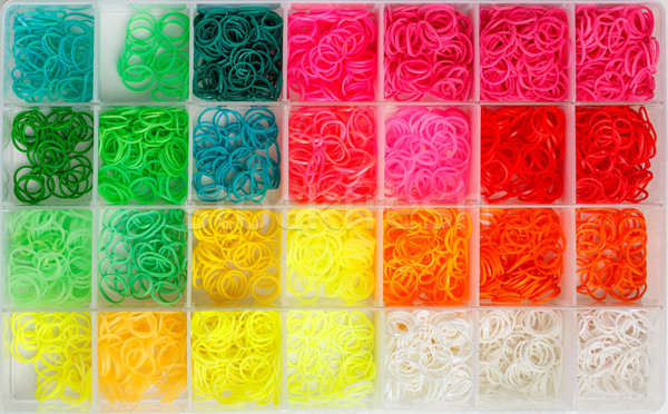 Rainbow loom rubber Stock photo © grafvision