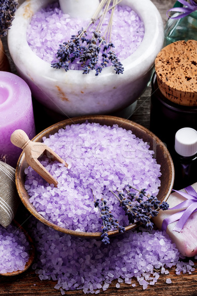 Spa with lavender  Stock photo © grafvision