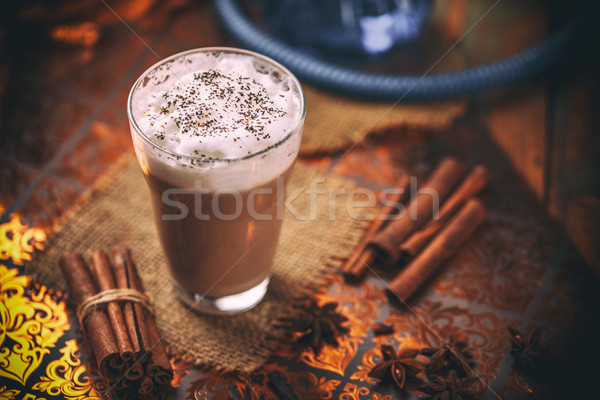 Chai tea latte Stock photo © grafvision