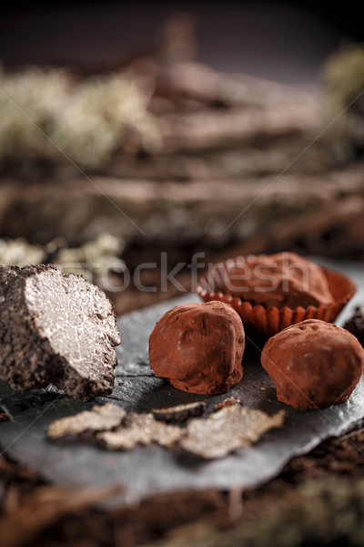 Balls of truffles  Stock photo © grafvision