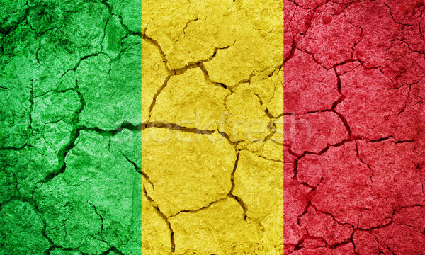 Republic of Mali flag  Stock photo © grafvision