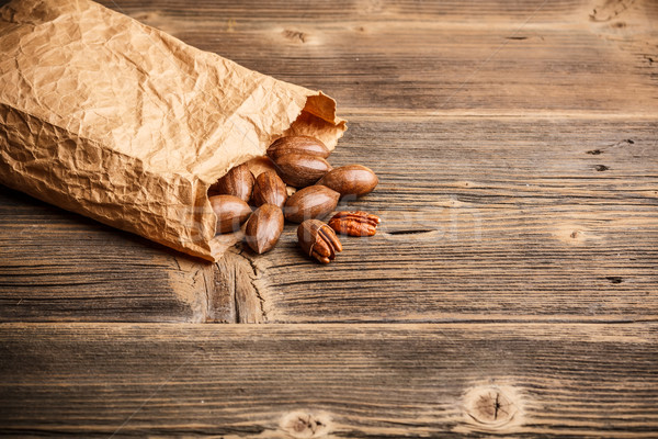 Pecan nuts Stock photo © grafvision