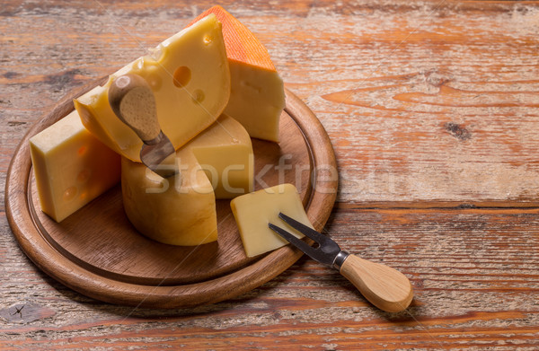 Variety of cheese Stock photo © grafvision
