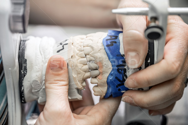 Dental technician Stock photo © grafvision