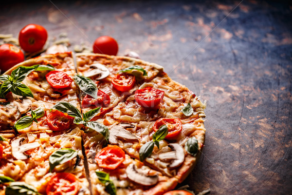 Italian pizza Stock photo © grafvision