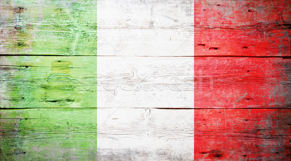 Flag of Italy Stock photo © grafvision