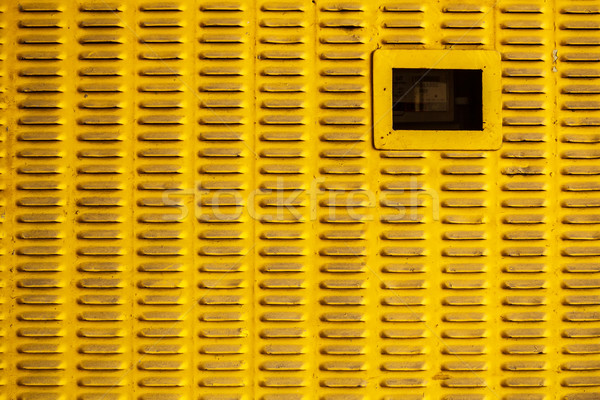 Yellow metal plate  Stock photo © grafvision