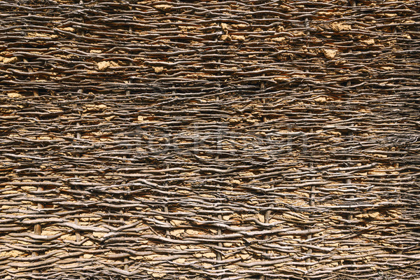 Stodoła ściany glina tekstury ogrodzenia środowisk Zdjęcia stock © grafvision