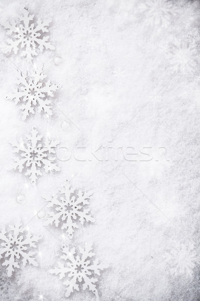 Winter Snow Background Stock photo © grafvision
