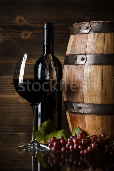 Still life with red wine Stock photo © grafvision
