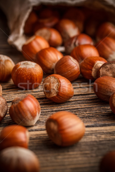 Hazelnuts Stock photo © grafvision