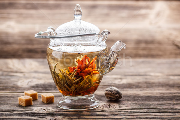 Flowering tea Stock photo © grafvision