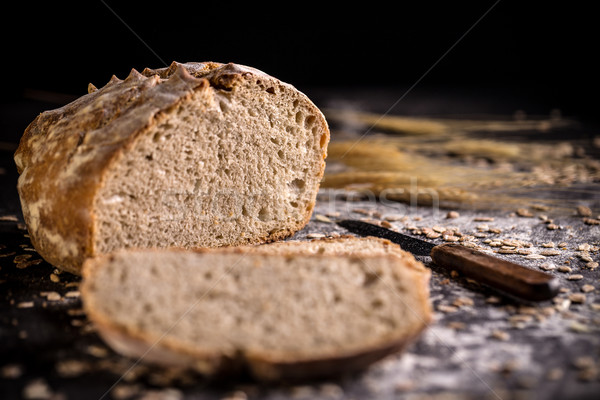 Pain alimentaire fond produit [[stock_photo]] © grafvision