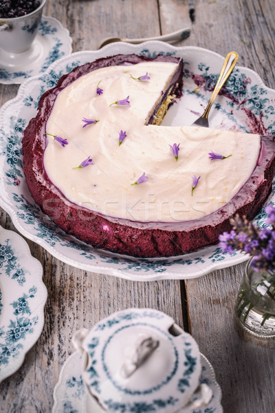 Blueberry cake  Stock photo © grafvision