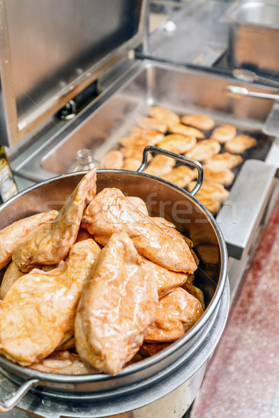 Grilled chicken breast Stock photo © grafvision