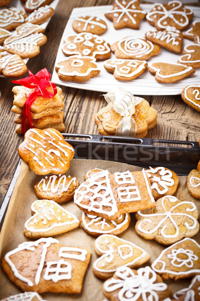 delicious gingerbreads Stock photo © grafvision