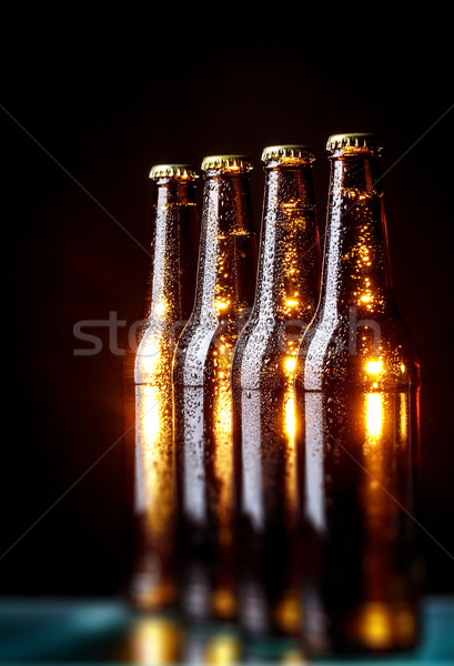 Bottles of beer  Stock photo © grafvision
