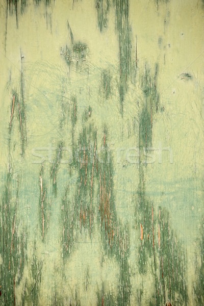 Foto d'archivio: Legno · screpolato · vernice · texture · antica · verde