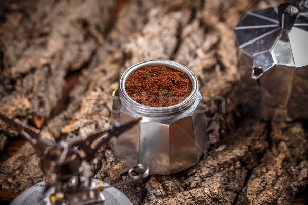 Italian coffee maker Stock photo © grafvision