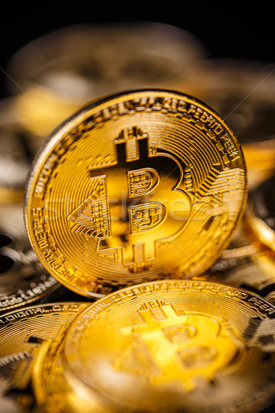 Virtual cryptocurrency concept Stock photo © grafvision