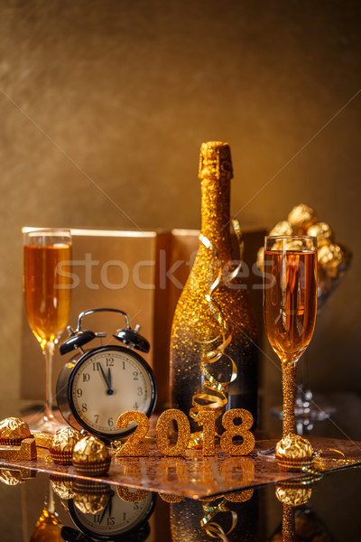 2018 New Year's Eve Stock photo © grafvision