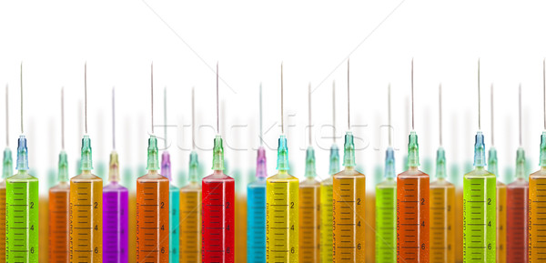 Many syringe Stock photo © grafvision