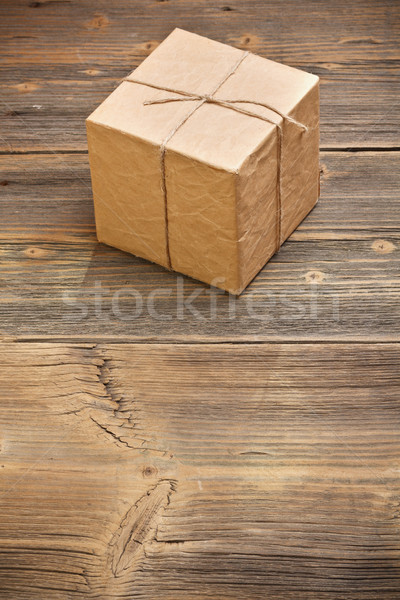 Wrapped packaged box Stock photo © grafvision