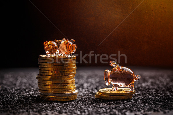 Bitcoin saving and investment concept  Stock photo © grafvision
