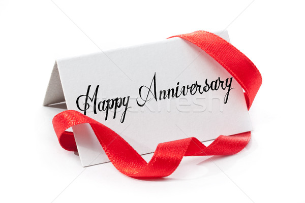 Happy anniversary Stock photo © grafvision