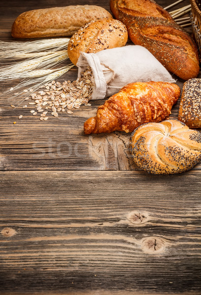 Different types of bread Stock photo © grafvision