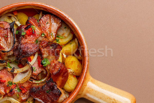 Pork hocks with potato Stock photo © grafvision