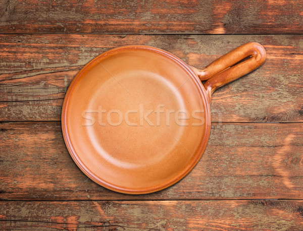 Brown handled bowl Stock photo © grafvision