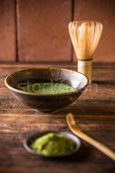 Green tea matcha  Stock photo © grafvision