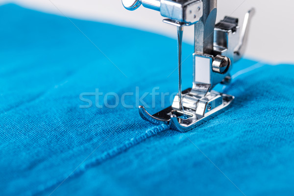 Sewing machine and fabric Stock photo © grafvision