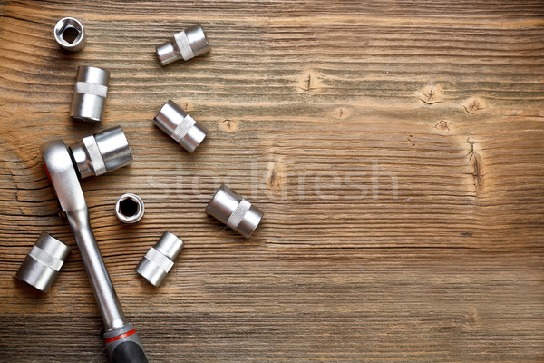 Socket spanner wrench Stock photo © grafvision