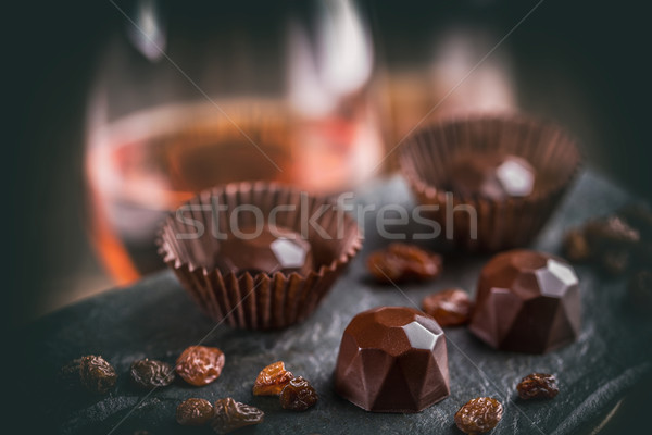 Chocolate sweets Stock photo © grafvision
