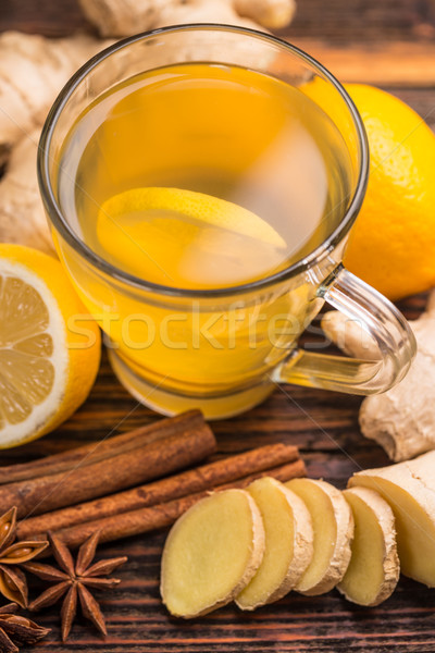 Ginger tea Stock photo © grafvision