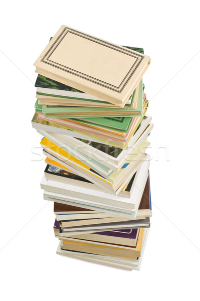 Libros aislado blanco escuela grupo Foto stock © grafvision