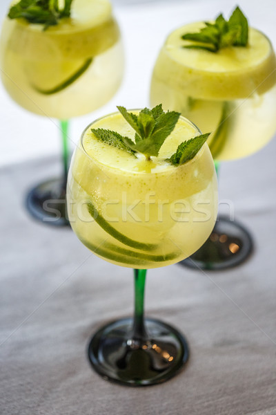 Frio limonada mais velho xarope de cal Foto stock © grafvision