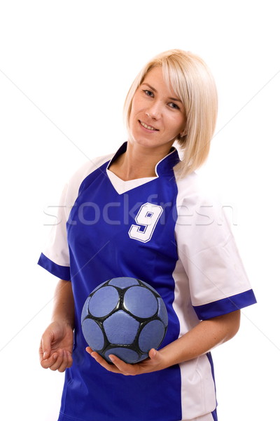  handball player Stock photo © grafvision