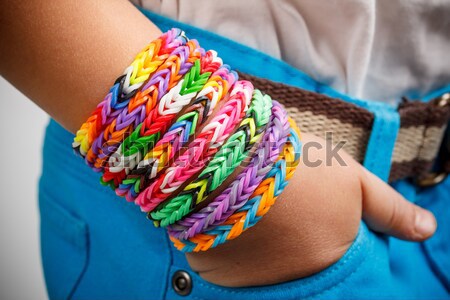 Loom bracelets Stock photo © grafvision