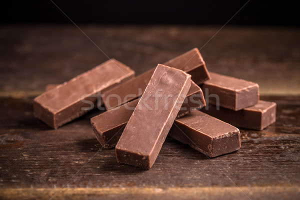 Homemade chocolate sticks Stock photo © grafvision