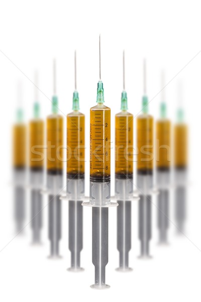 Many syringe Stock photo © grafvision