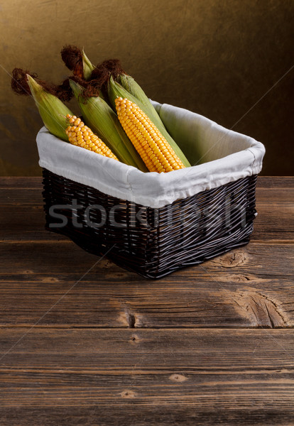 Corn cobs Stock photo © grafvision