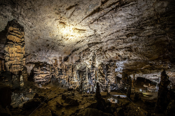 Stalactite and stalagmite Stock photo © grafvision