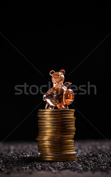 Bitcoin saving concept Stock photo © grafvision