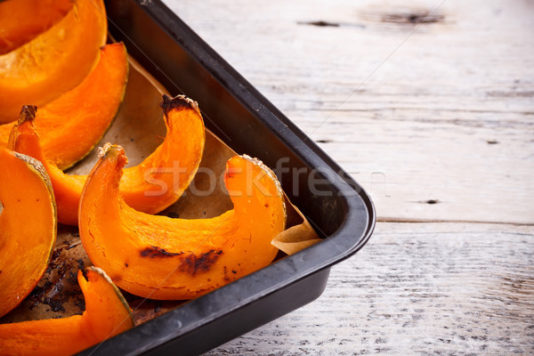 Roast pumpkin  Stock photo © grafvision