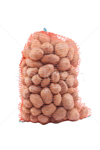 Stock photo: Potato in a bag