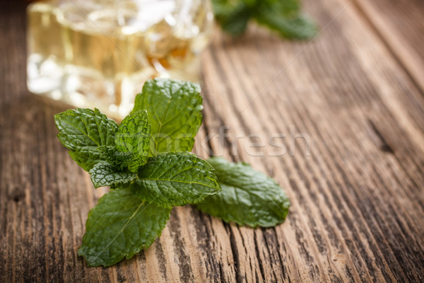 Fresh mint leaves  Stock photo © grafvision