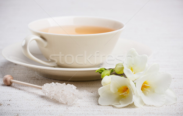 Cup of black tea Stock photo © grafvision